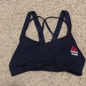 Reebok CrossFit Navy Sports Bra